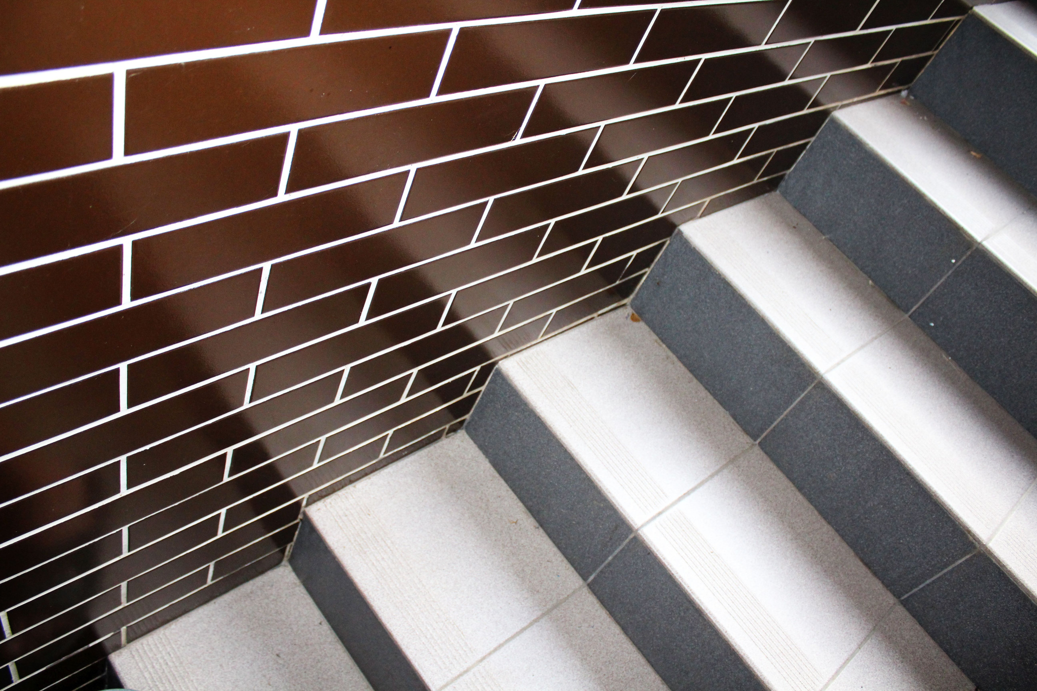 Clinker tiles and stairs